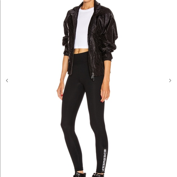 burberry black leggings